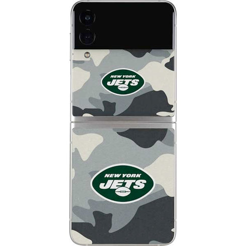 NFL New York Jets Camo Galaxy Z Flip4 5G Skin