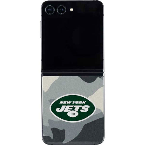 NFL New York Jets Camo Galaxy Z Flip5 5G Skin