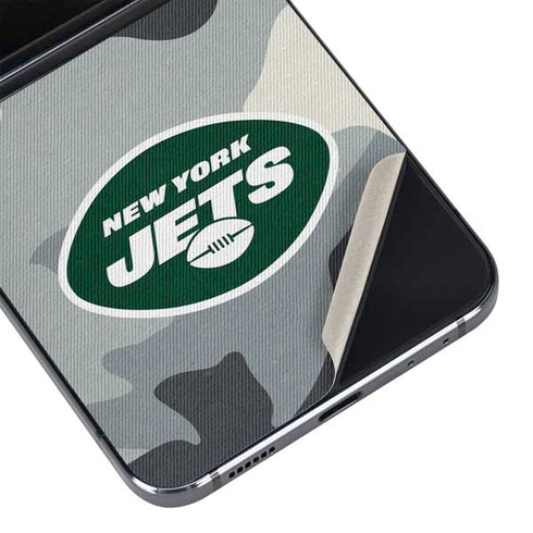 NFL New York Jets Camo Galaxy Z Flip5 5G Skin