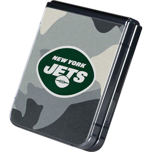 NFL New York Jets Camo Galaxy Z Flip5 5G Skin