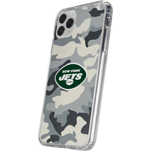 NFL New York Jets Camo iPhone 11 Pro Clear Case