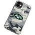 NFL New York Jets Camo iPhone 12 Mini Clear Case