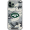 NFL New York Jets Camo iPhone 12 Pro Max Clear Case