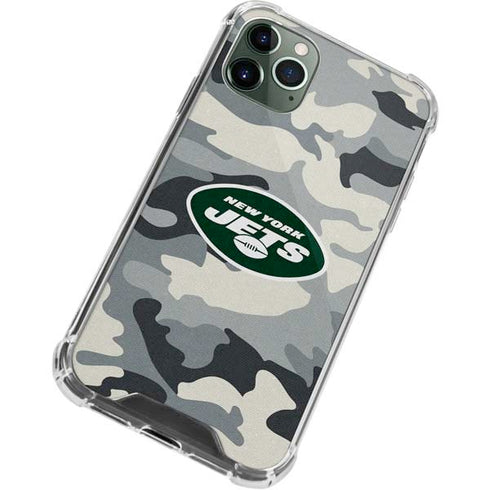 NFL New York Jets Camo iPhone 12 Pro Max Clear Case