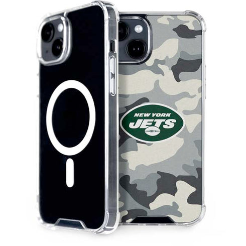 NFL New York Jets Camo iPhone 13 MagSafe Case