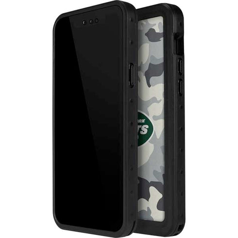 NFL New York Jets Camo iPhone 13 Mini Waterproof Case