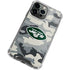 NFL New York Jets Camo iPhone 13 Pro Clear Case