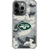 NFL New York Jets Camo iPhone 13 Pro Clear Case