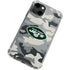 NFL New York Jets Camo iPhone 14 Clear Case
