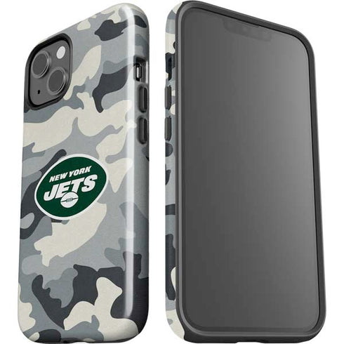 NFL New York Jets Camo iPhone 15 Plus Impact Case