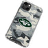 NFL New York Jets Camo iPhone 14 Plus Clear Case