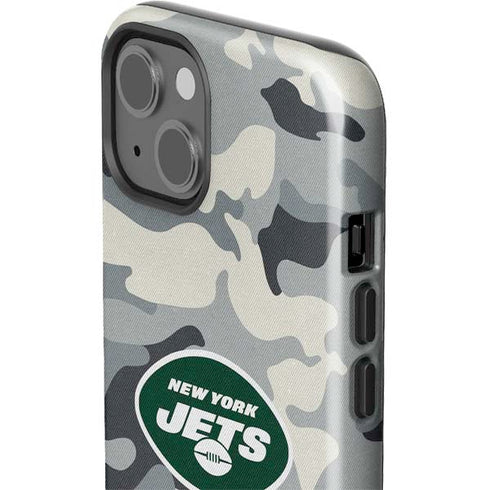 NFL New York Jets Camo iPhone 15 Impact Case