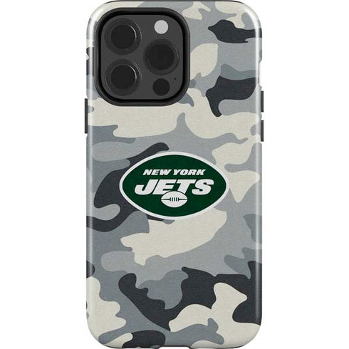 NFL New York Jets Camo iPhone 15 Pro Impact Case