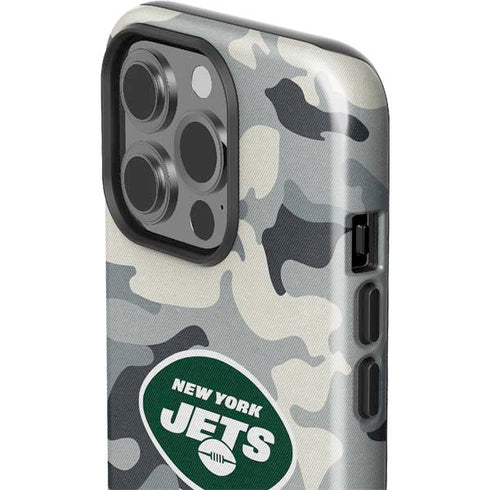 NFL New York Jets Camo iPhone 15 Pro Impact Case