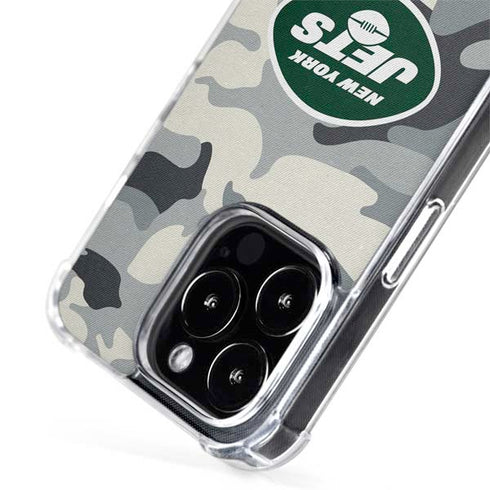 NFL New York Jets Camo iPhone 15 Pro MagSafe Case