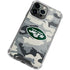 NFL New York Jets Camo iPhone 14 Pro Max Clear Case