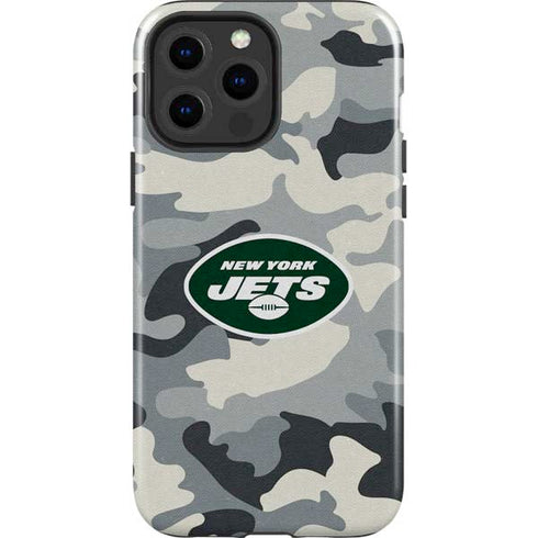 NFL New York Jets Camo iPhone 15 Pro Max Impact Case