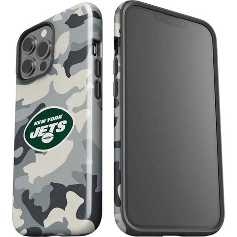 NFL New York Jets Camo iPhone 15 Pro Max Impact Case