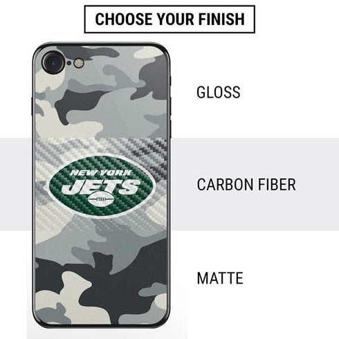 NFL New York Jets Camo iPhone SE (2nd & 3rd Gen) Skin