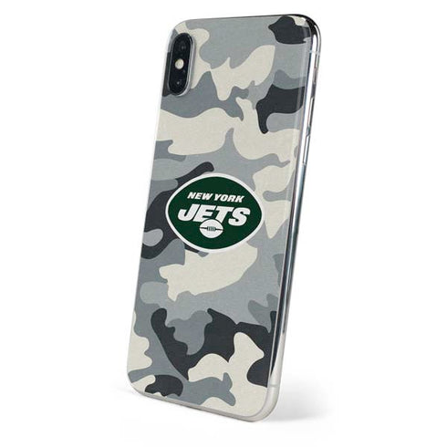 NFL New York Jets Camo iPhone X Skin