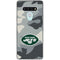 NFL New York Jets Camo LG Stylo 6 Clear Case