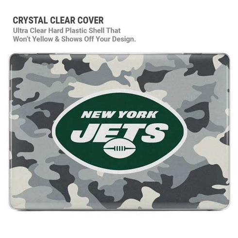 NFL New York Jets Camo MacBook Pro 16in (2019-20) Case plus Skin