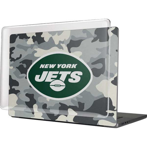NFL New York Jets Camo MacBook Pro 16in (2021-25) Case plus Skin