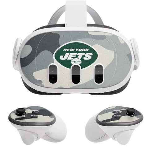 NFL New York Jets Camo Meta Quest 3 Skin