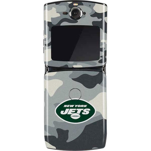 NFL New York Jets Camo Motorola RAZR Skin