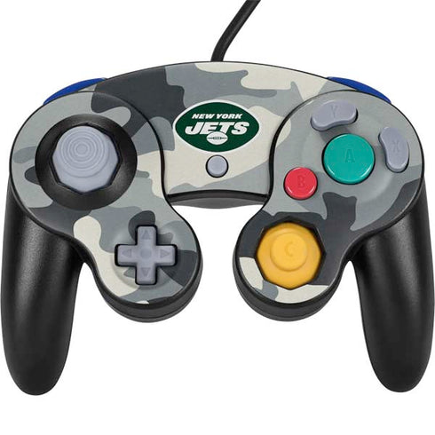 NFL New York Jets Camo Nintendo GameCube Controller Skin