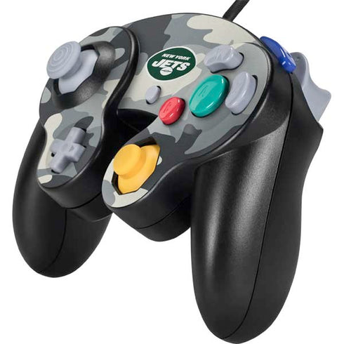 NFL New York Jets Camo Nintendo GameCube Controller Skin