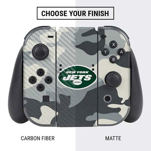 NFL New York Jets Camo Nintendo Switch Bundle Skin
