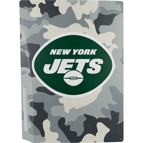 NFL New York Jets Camo PS5 Console Skin