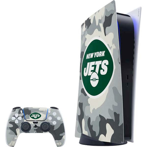 NFL New York Jets Camo PS5 Digital Edition Bundle Skin