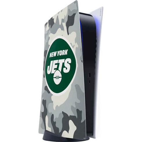 NFL New York Jets Camo PS5 Digital Edition Console Skin