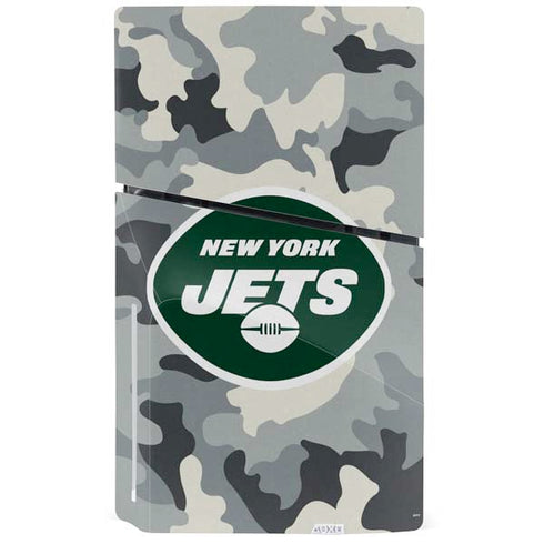 NFL New York Jets Camo PS5 Slim Disk Bundle Skin