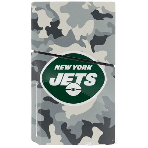 NFL New York Jets Camo PS5 Slim Disk Console Skin