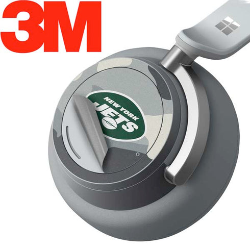 NFL New York Jets Camo Surface Headphones Skin