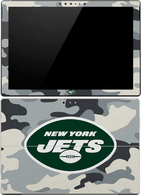 NFL New York Jets Camo Surface Pro (2017) Skin