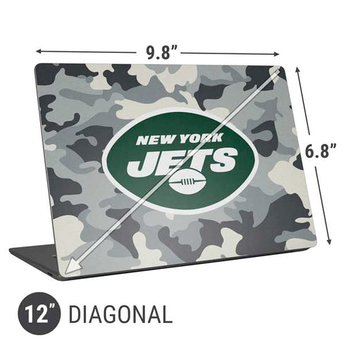 NFL New York Jets Camo Universal Laptop 12in (9.8 x 6.8in) Skin