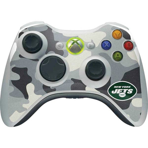 NFL New York Jets Camo Xbox 360 Wireless Controller Skin