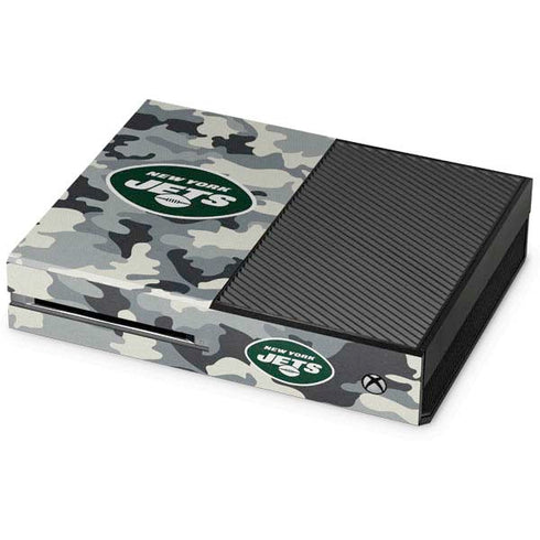 NFL New York Jets Camo Xbox One Console Skin