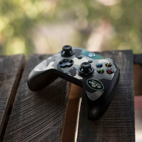 NFL New York Jets Camo Xbox One Controller Skin