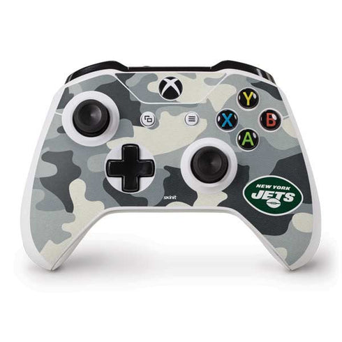 NFL New York Jets Camo Xbox One S Controller Skin