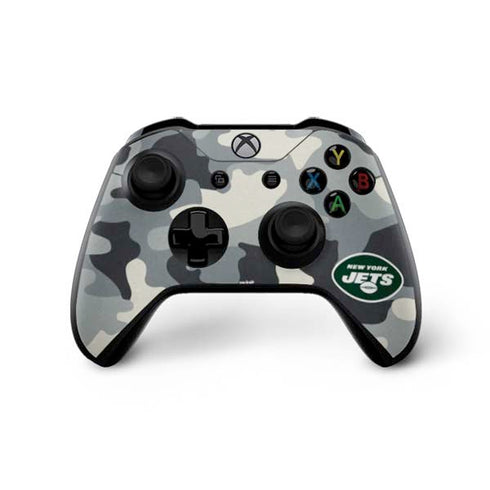 NFL New York Jets Camo Xbox One X Bundle Skin
