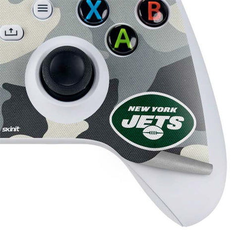 NFL New York Jets Camo Xbox Series S Controller Skin