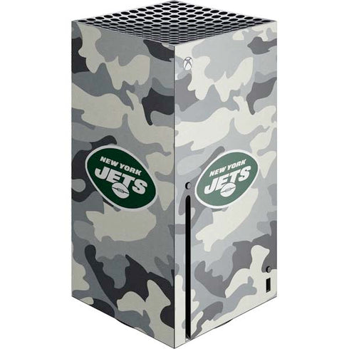 NFL New York Jets Camo Xbox Series X Console Skin