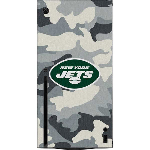 NFL New York Jets Camo Xbox Series X Console Skin