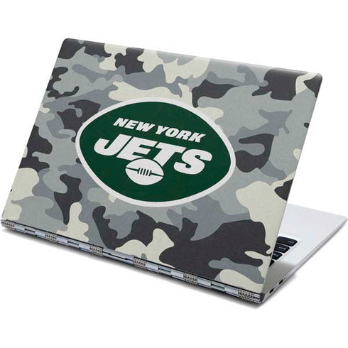 NFL New York Jets Camo Yoga 910 2-in-1 14in Touch-Screen Skin