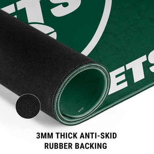 NFL New York Jets Distressed Gaming Mouse Pad